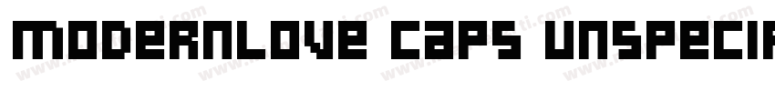 ModernLove Caps Unspecified Didact字体转换